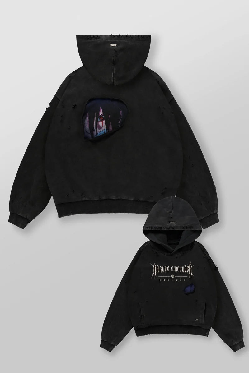 5073 - Naruto Peek Through Hoodies Youngla