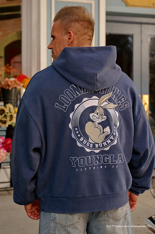 5114 - Looney Tunes Embroidered Hoodies Yungla