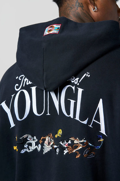 5114 - Looney Tunes Embroidered Hoodies Yungla