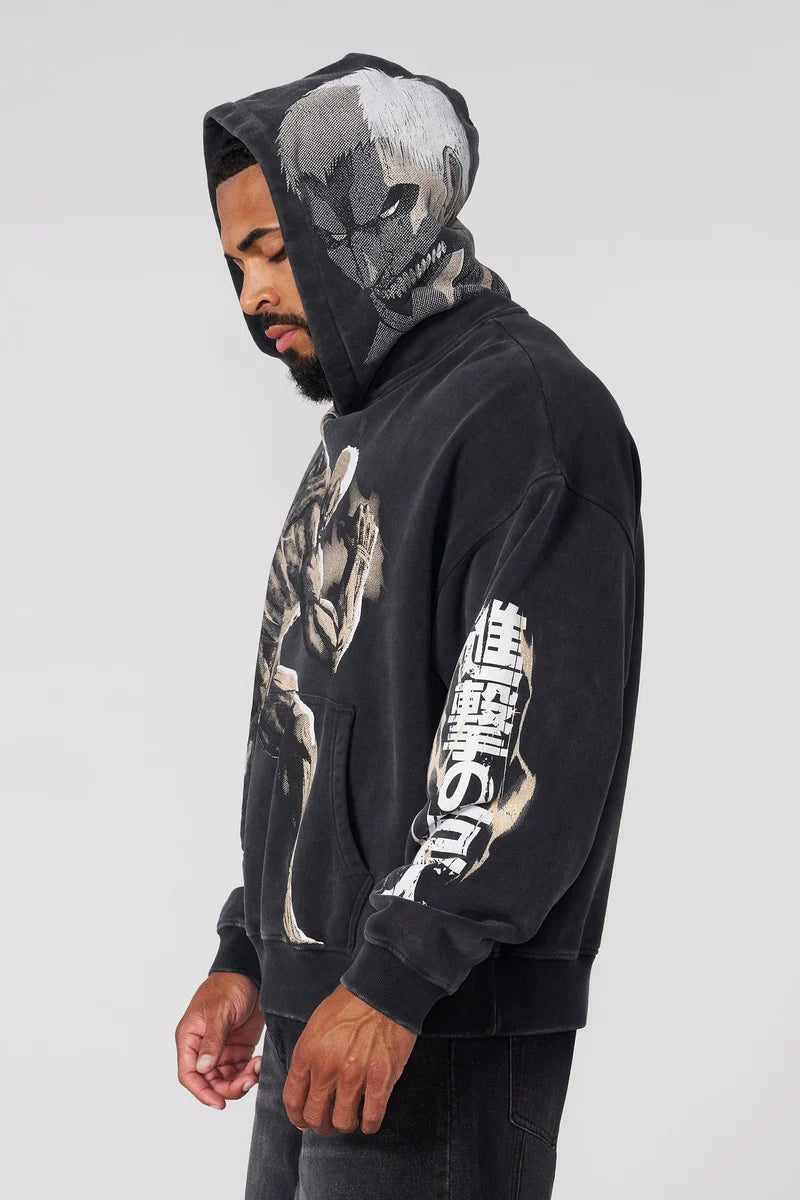 5129 - AOT© x YLA Pullover Hoodies Youngla