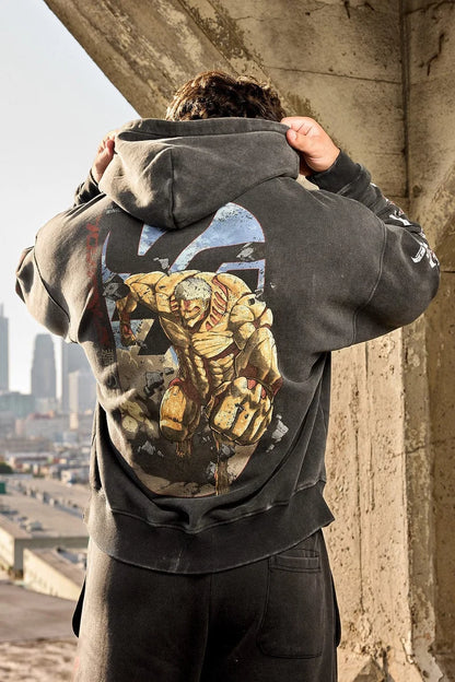 5129 - AOT© x YLA Pullover Hoodies Youngla
