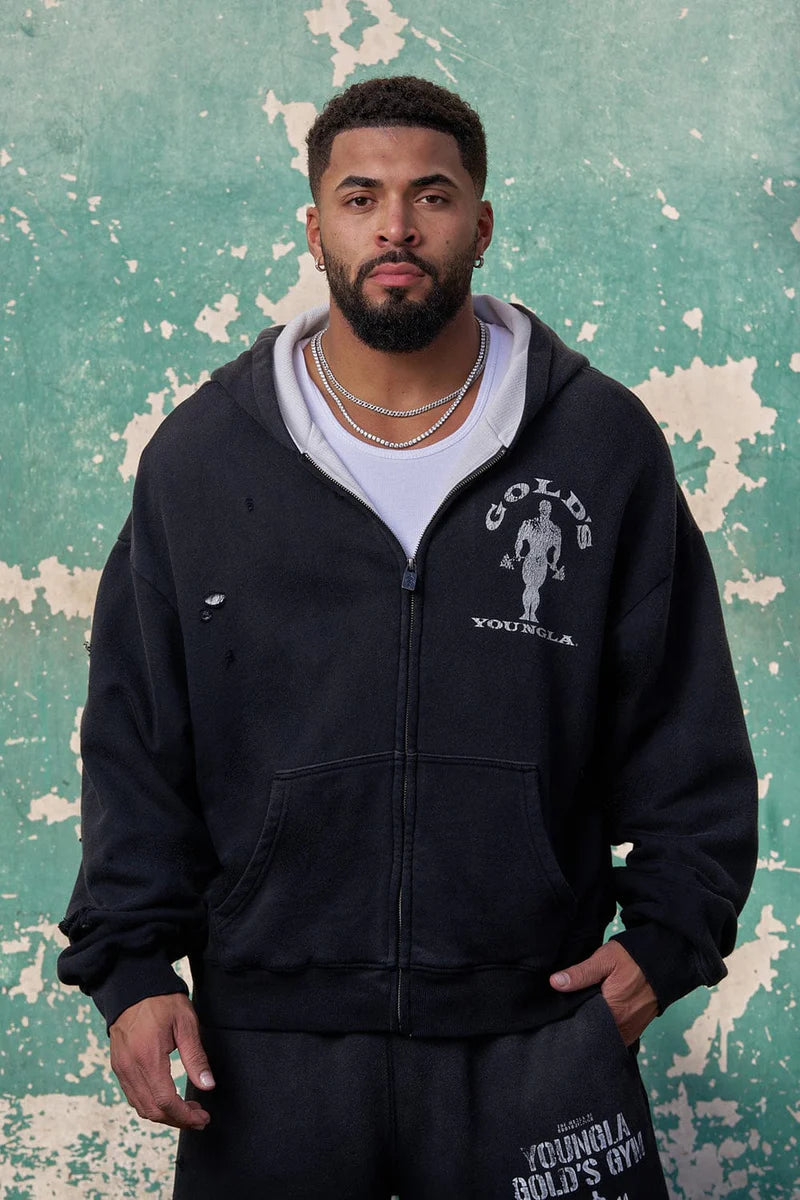 5226 - Gold's Iron Legacy Layered Zip-Ups Youngla