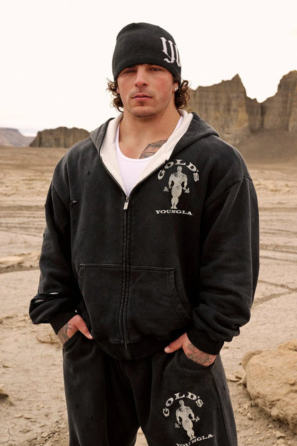 5226 - Gold's Iron Legacy Layered Zip-Ups Youngla