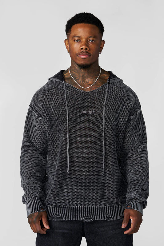 5229 - Rave Knit Hoodies Youngla