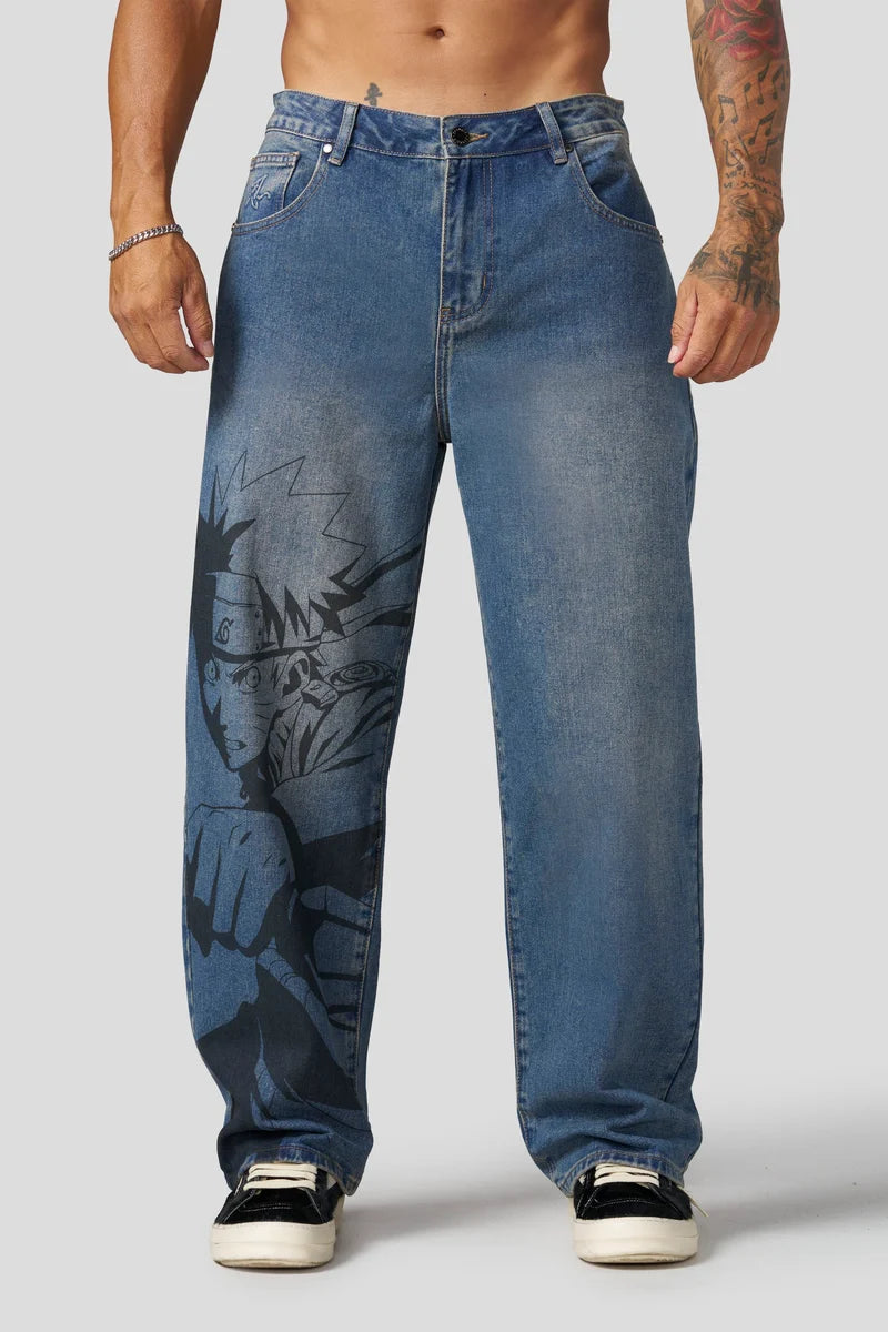 6036 - Naruto Denim Jeans Youngla