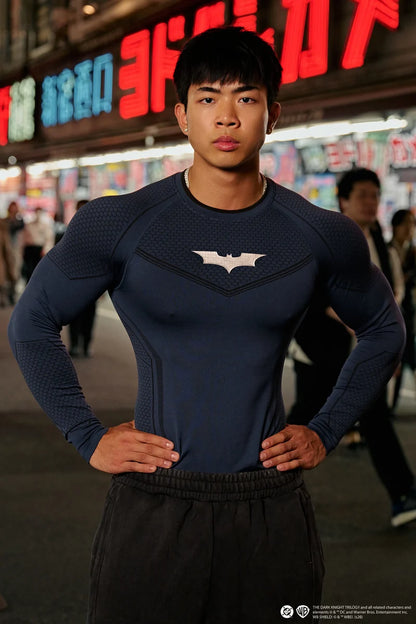 8004- Batman Compression Longsleeves Youngla