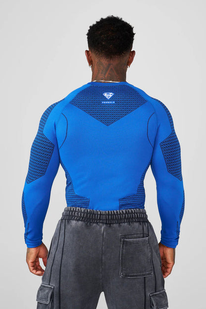 8066 - Superman Compression Longsleeves Youngla