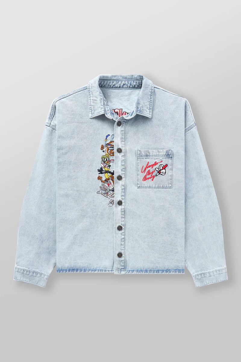 8112 - Looney Tunes Denim Shirt Yungla