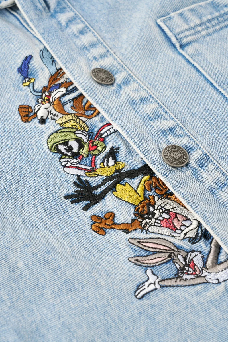8112 - Looney Tunes Denim Shirt Yungla
