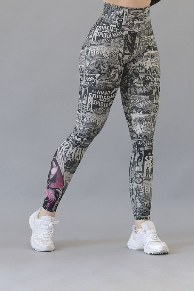 Legging Deportivo Lycra Colombiana Galasport Elite Spiderman