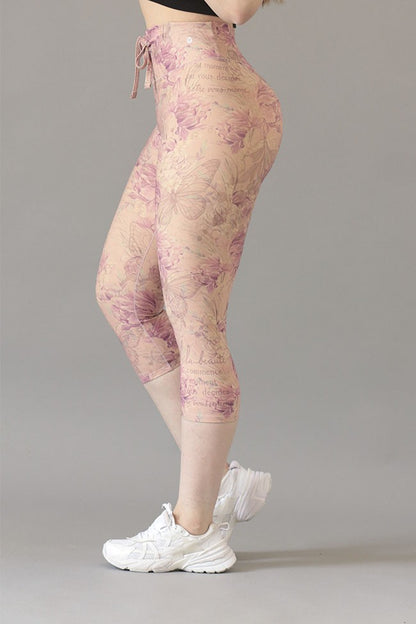 Leggings Gala Sport Elite Heart Capri Mujer Suplex