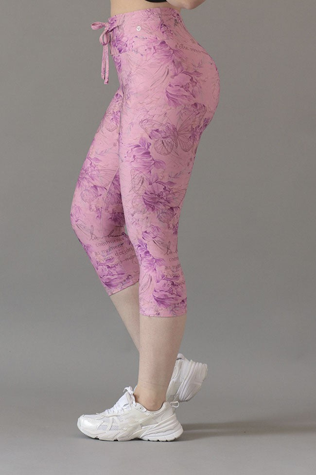 Leggings Gala Sport Elite Heart Capri Mujer Suplex