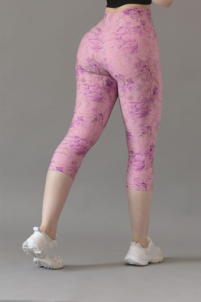 Leggings Gala Sport Elite Heart Capri Mujer Suplex