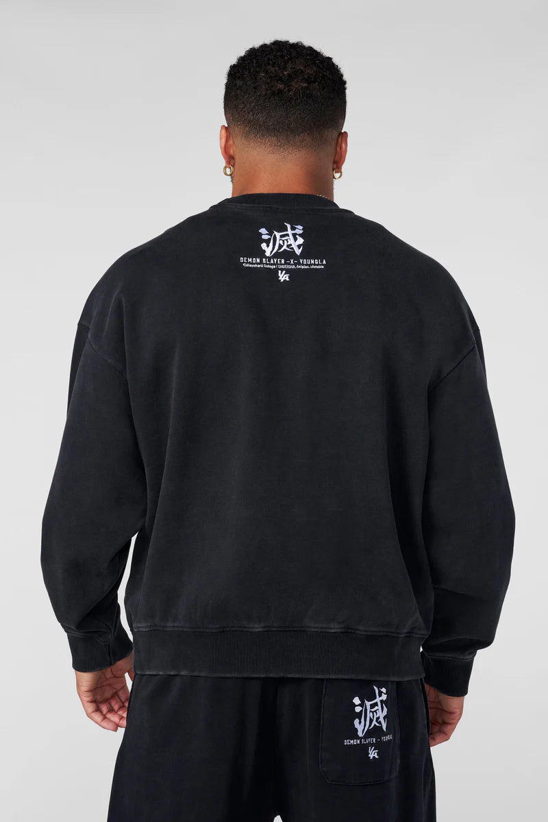 5196 - Crewnecks Demon Slayer Youngla