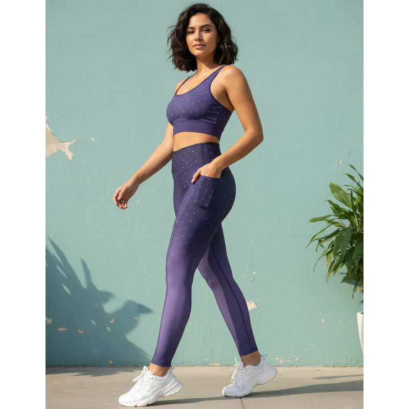 Legging Deportivo Lycra Colombiana Gala Sport Elite Organic