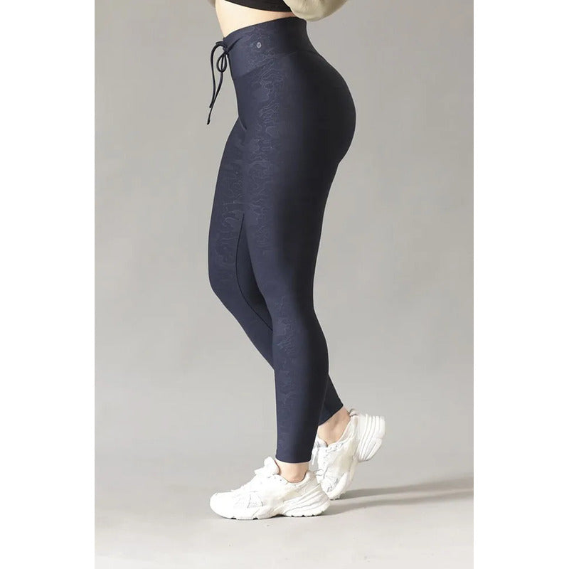 Legging Lycra Colombiana Gala Sport Elite Pupa Push Up Red Azul Oscuro Push Up Prepole Solain Azul Mb G/xg