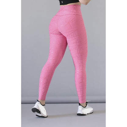 Legging Deportivo Lycra Colombiana Gala Sport Elite Saida Rosa Forty Tect F Rosa Azp Ch/m