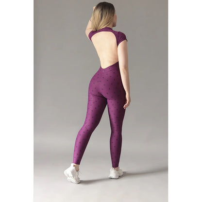 Legging Jumpsuit Lycra Colombiana Gala Sport Enterizo Done Ch/m/g