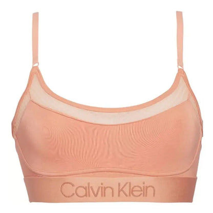 Top Brasier Calvin Klein Chimera Original Ck Coral Liso Ch