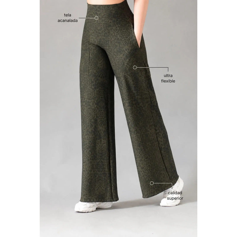 Pants Deportivo Gala Sport Shefa Verde Musgo Pants Cu Sculp 7470 Design Ch/m