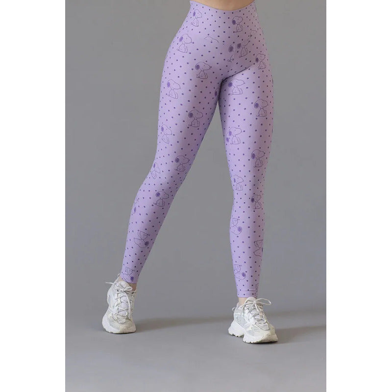 Legging Deportivo Lycra Colombiano Galasport Elite605 Snoopy