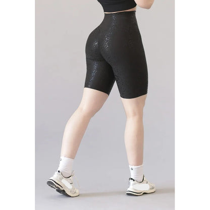 Short Deportivo Lycra Colombiana Gala Sport Saturn Negro Push Up Biker Manf Negra G/xg
