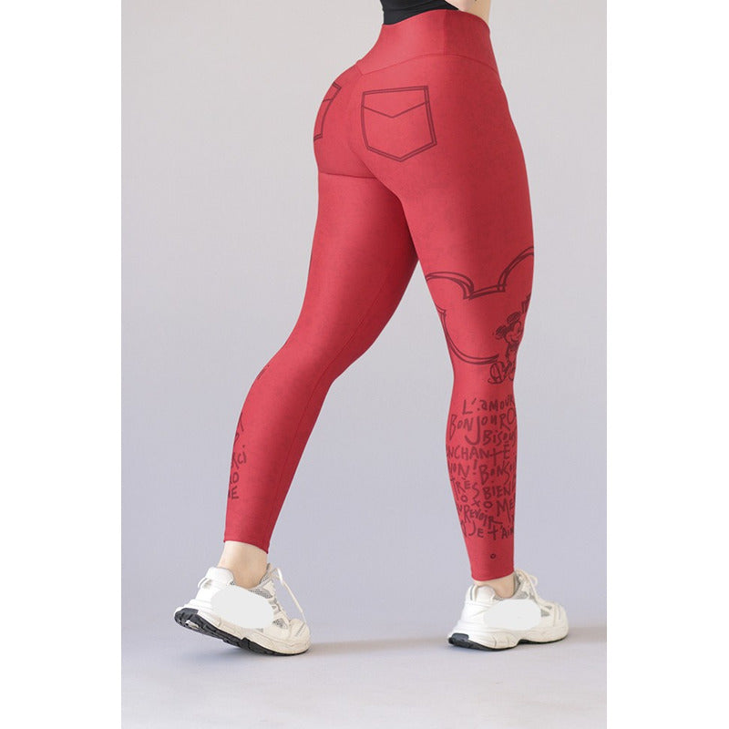 Legging Lycra Deportivo Colombiano Galasport Elite Ingrid