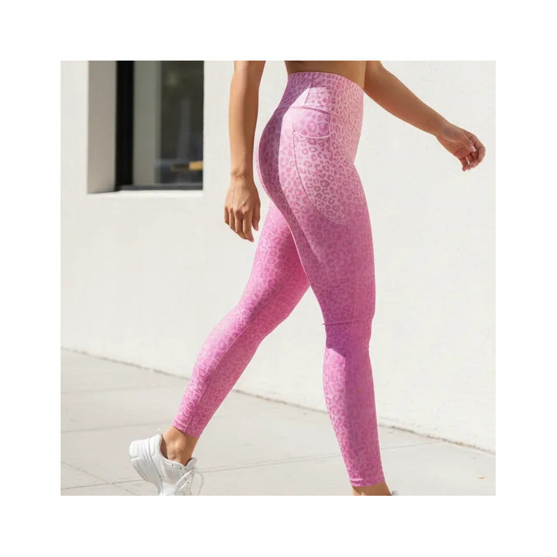 Legging Deportivo Lycra Colombiana Gala Sport Elite Ren Rosa Basica Noa 7592 Felina F Rosa B Ch/m