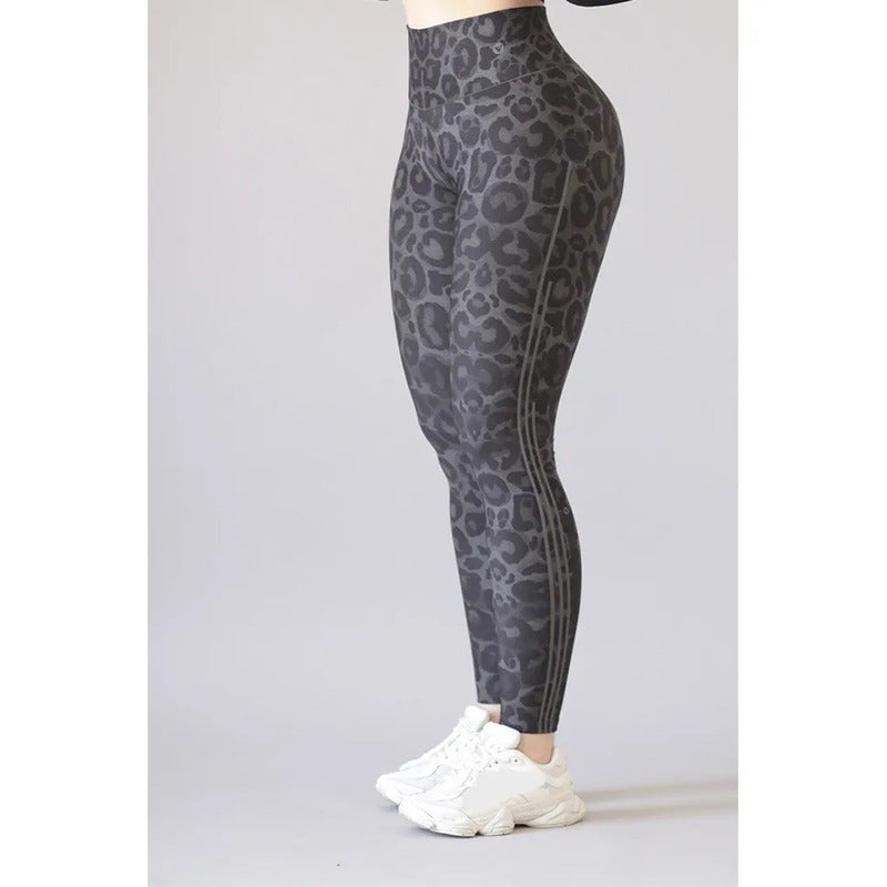 Legging Deportvo Lycra Colombiana Galasport Elite Blackberry Ch/m