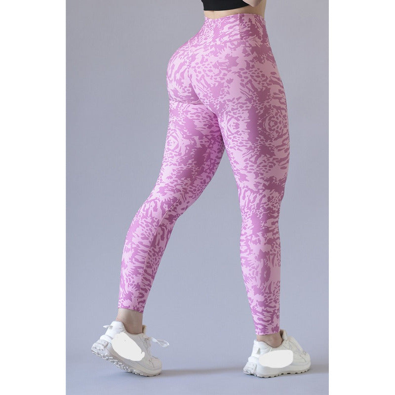 Legging Deportivo Lycra Colombiana Gala Sport Push Up Vale