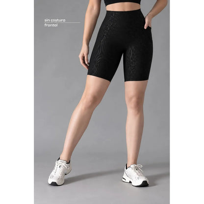 Short Deportivo Lycra Colombiana Gala Sport Elite Race Negro Bikbosf Lyon Negra Ch/m