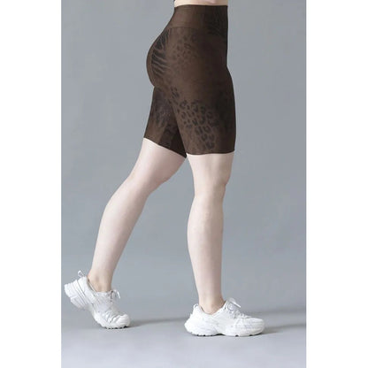 Biker Deportivo Lycra Colombiana Gala Sport Elite Slinky Marrón Oscuro Push Up Biker 7345 Design G/xg