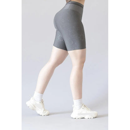 Short Deportivo Lycra Colombiana Gala Sport Elite Orion Gris Push Up Biker 6142 Kyk Gris Ch/m