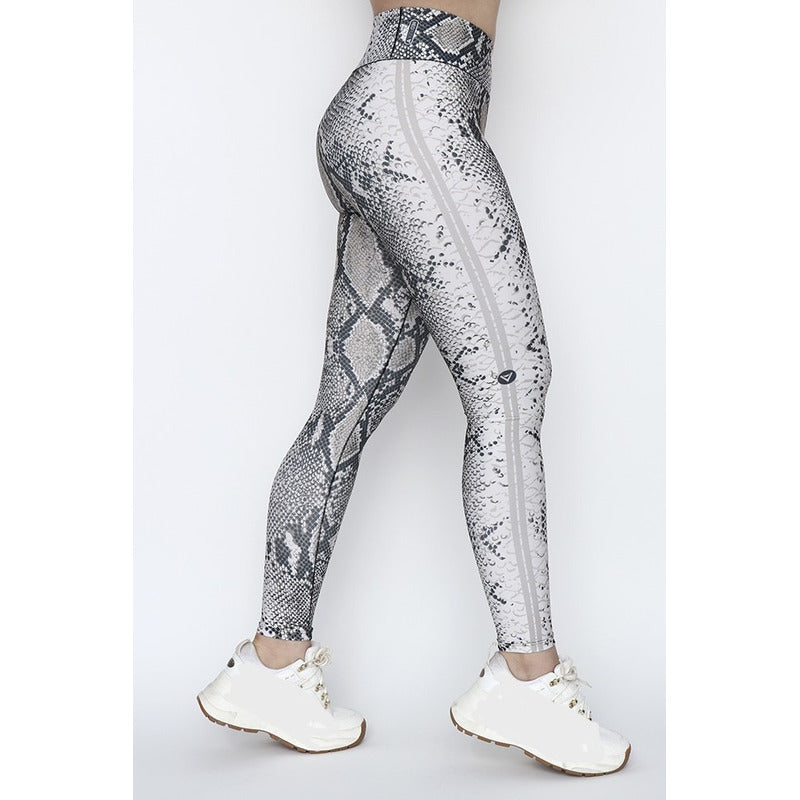 Legging Deportivo Lycra Colombiana Galasport Elt Décroît Blu