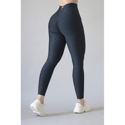 Legging Lycra Colombiana Gala Sport Push Up Pocket Red