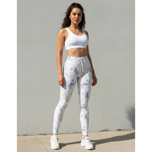 Legging Deportivo Lycra Colombiana Gala Sport Elite Tender Multicolor Push Up Prepole 7443 Design Ch/m