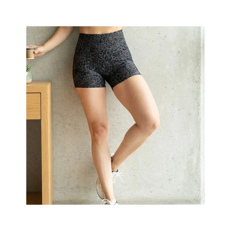 Short Deportivo Lycra Colombiana Gala Sport Pocket Diamond Gris Oscuro Shortsf Noa 7768 Animal G/xg