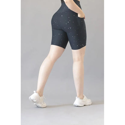 Biker Short Deportivo Colombiano Gala Sport Elite Glam Azul Oscuro Bikbo Grounge Plata Azul P Ch/m