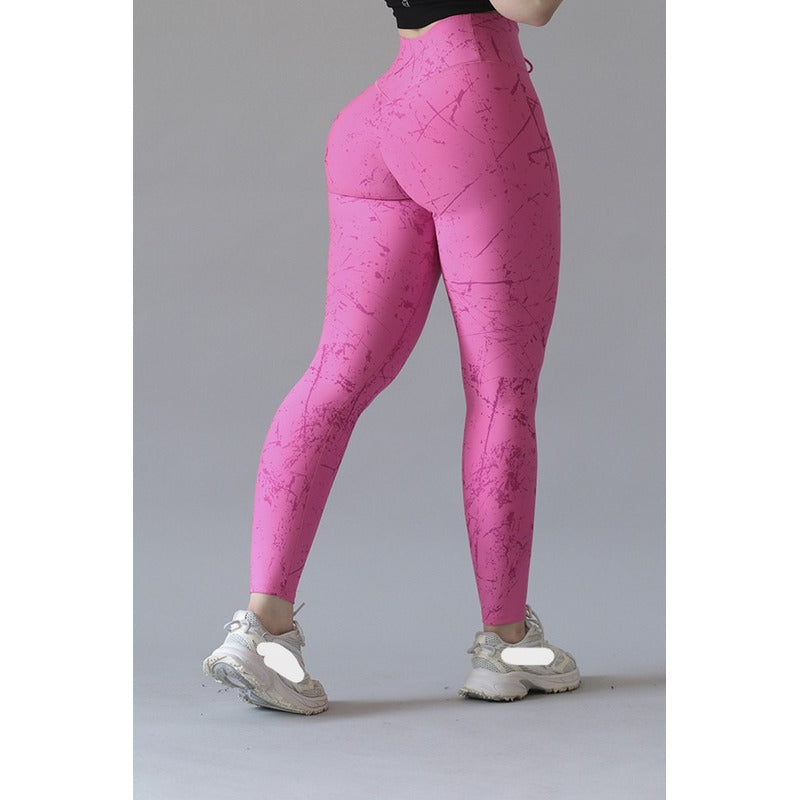 Legging Deportivo Lycra Colombiana Gala Sport Push Up Lon