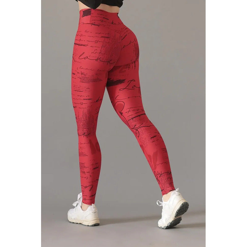 Legging Deportivo Lycra Colombiana Gala Sport Push Up Judi  Ch/m