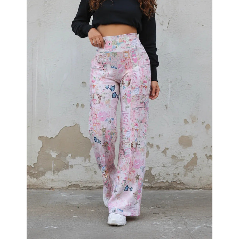 Pants Deportivo Gala Sport Izdihar Multicolor Pants S2 Lycra Soft 7335 Ch/m