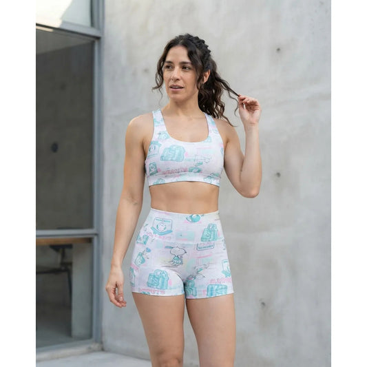 Short Deportivo Lycra Colombiana Gala Sport Pocket Grey G/xg