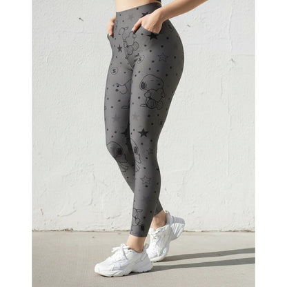 Legging Deportivo Lycra Colombiana Gala Sport E 483 Snoopy Ch/m