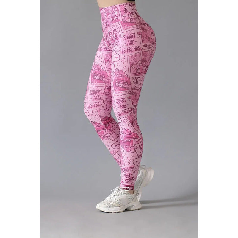 Legging Deportivo Lycra Colombiana Gala Sport Elite Cherry
