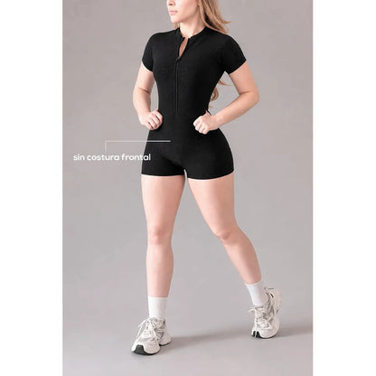 Legging Jumpsuit Lycra Colombiana Gala Sport Enterizo Basic Ch/m/g