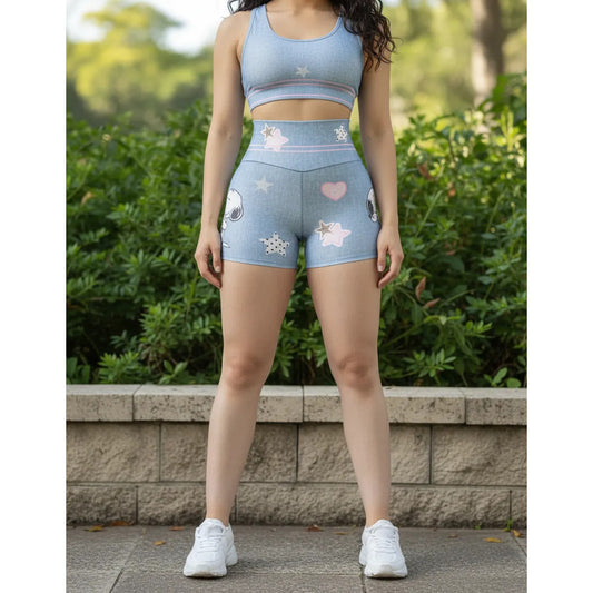 Short Deportivo Lycra Colombiana Gala Sport Elite Delana Ch/m