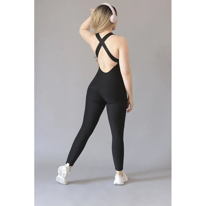 Legging Jumpsuit Lycra Colombiana Gala Sport Enterizo Noma Ch/m/g
