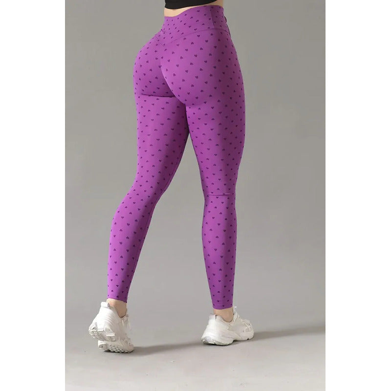 Legging Deportivo Lycra Colombiana Gala Sport Push Up Ping