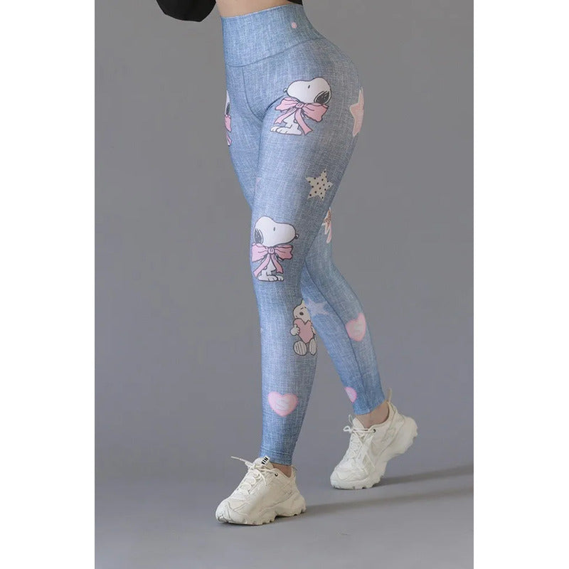 Legging Deportivo Lycra Colombiana Gala Sport Elite Cloud