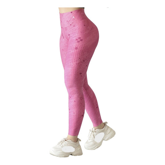 Legging Deportivo Lycra Colombiana Gala Sport Push Up Turque